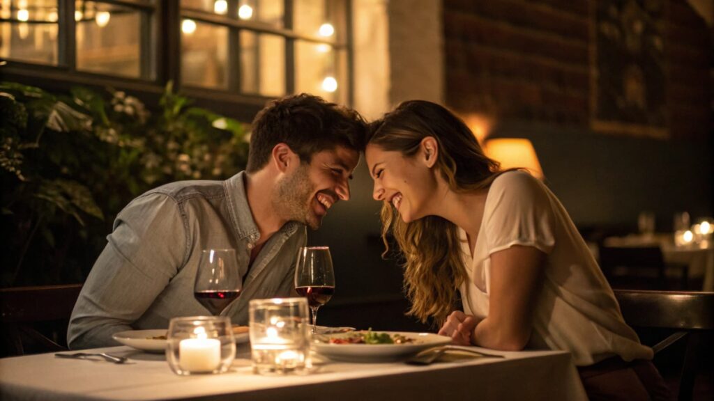 happy couple sharing intimate moment, what men secretly want